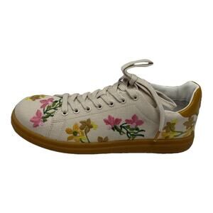 Tory Burch sneakers Howell T floral embelished Floral 8 cream spiced